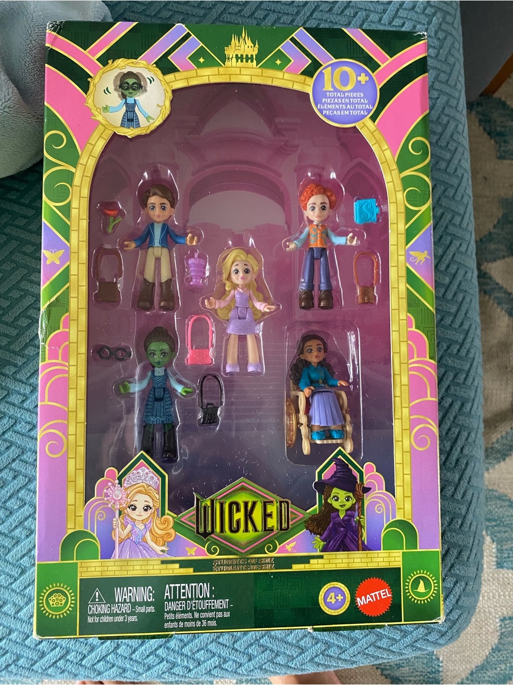 Wicked Mini Doll Playset - Purple & Green Characters by Mattel NWT unopened